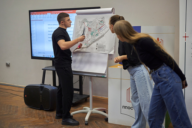 Проект «Точка Урбан» провел для школьников штурм-лабораторию «Город и экология»