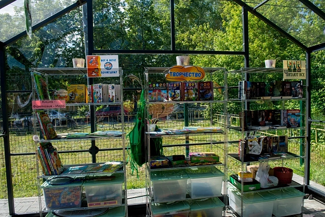 В Нижнем Новгороде открылось досуговое пространство — «Книжный парк»