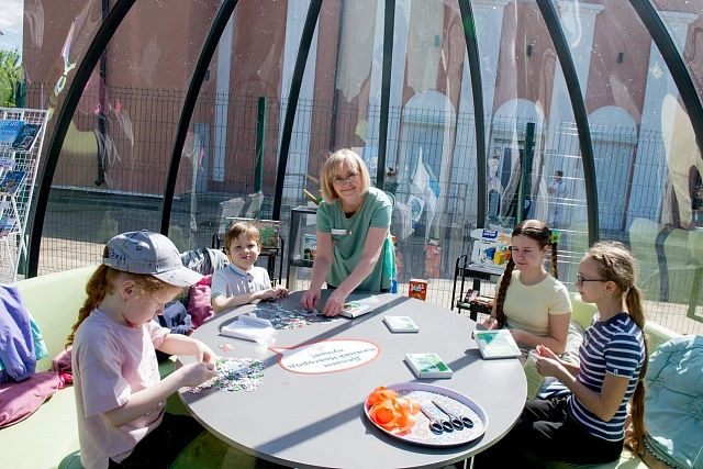 В Нижнем Новгороде открылось досуговое пространство — «Книжный парк»