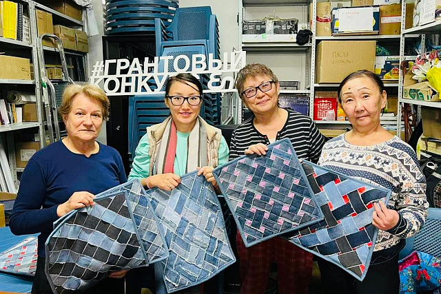 Плетем из джинсы